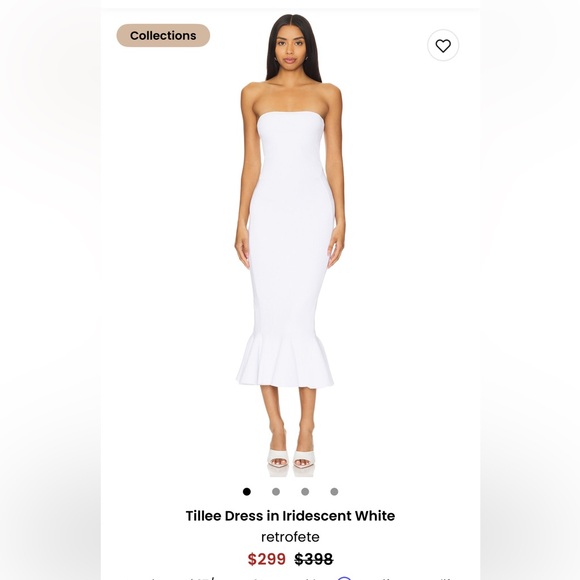 Retrofete Dresses & Skirts - Retrofete White Bridal Dress